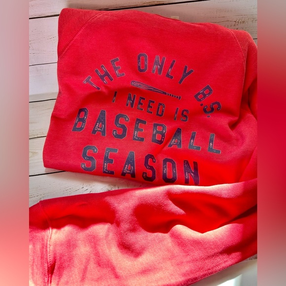 The only B.S. I need is Baseball Season Crewneck - Picture 2 of 2